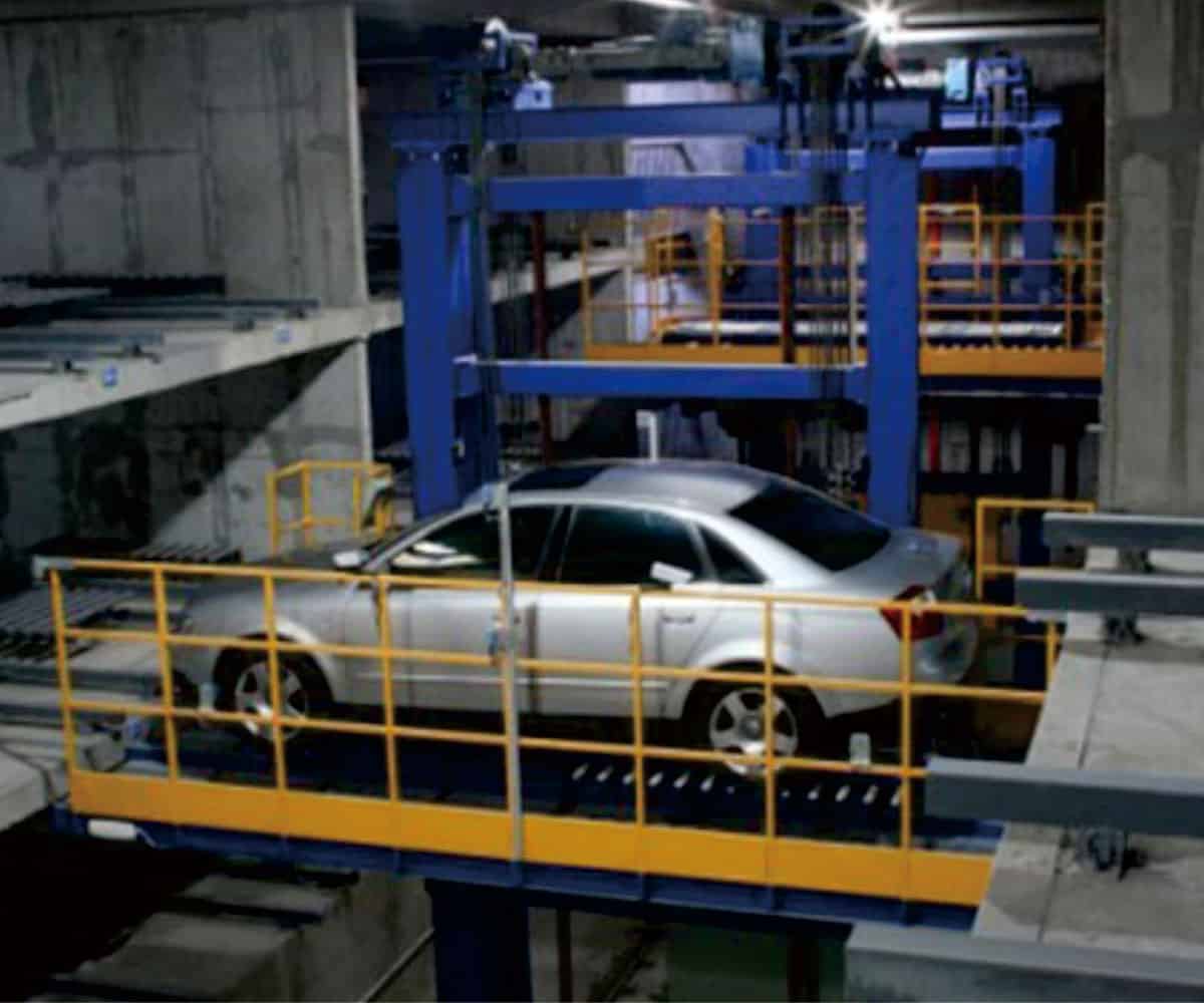 自動(dòng)巷道堆垛式機(jī)械停車位